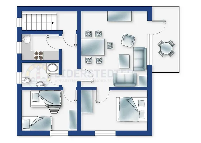 Appartement Moewe Id 252 *